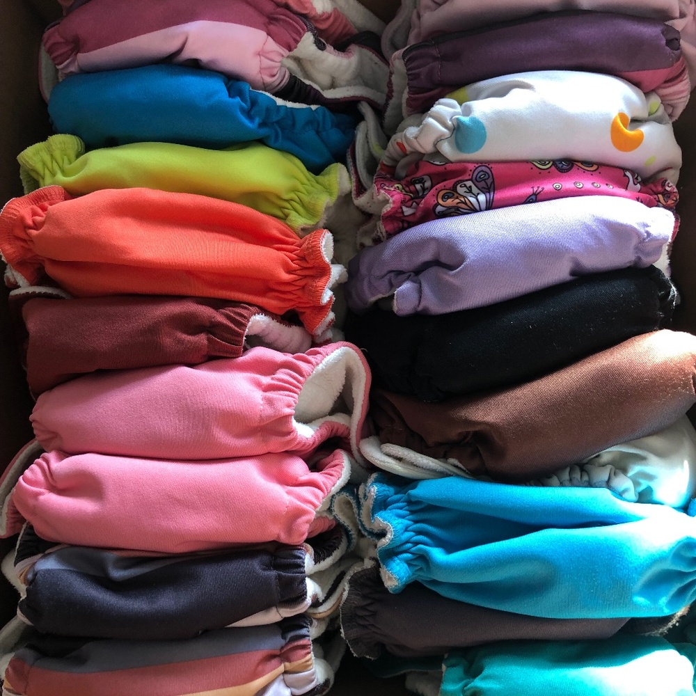 Newborn Cloth Diapers 20 total